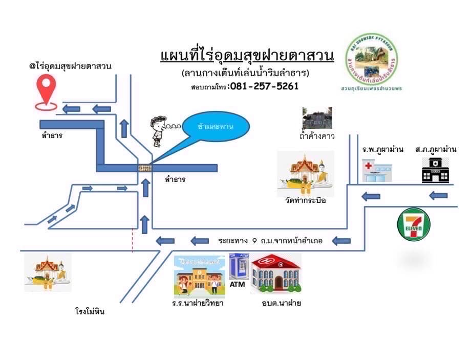 ไร่อุดมสุขฝายตาสวน - Rai Udomsuk Fyatasuon ภูผาม่าน